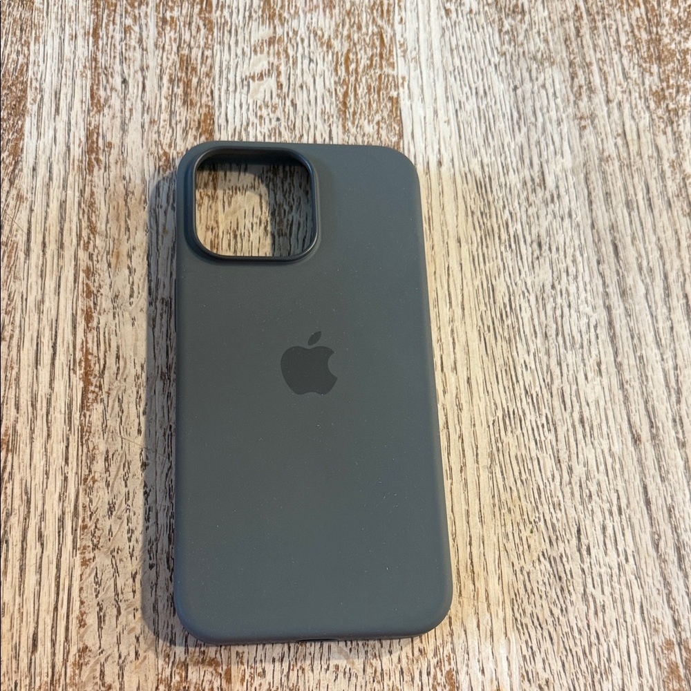 Apple Dark Gray Silicone iPhone Case